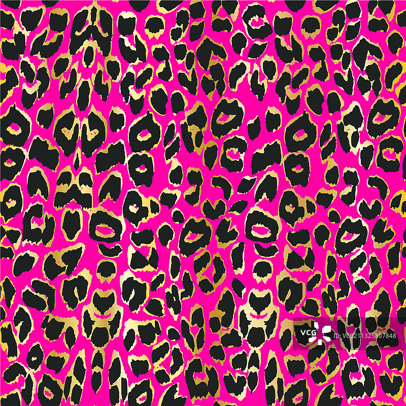 猎豹皮无缝动物图案图片素材