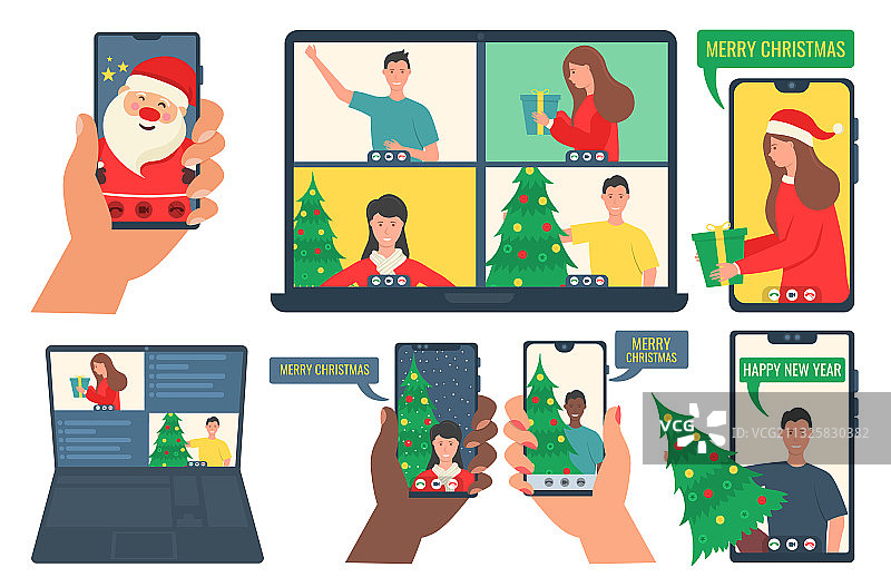 圣诞节在线视频图片素材