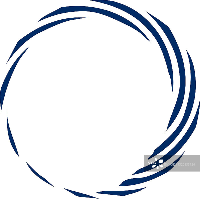 圆形螺旋旋流设计元件图片素材