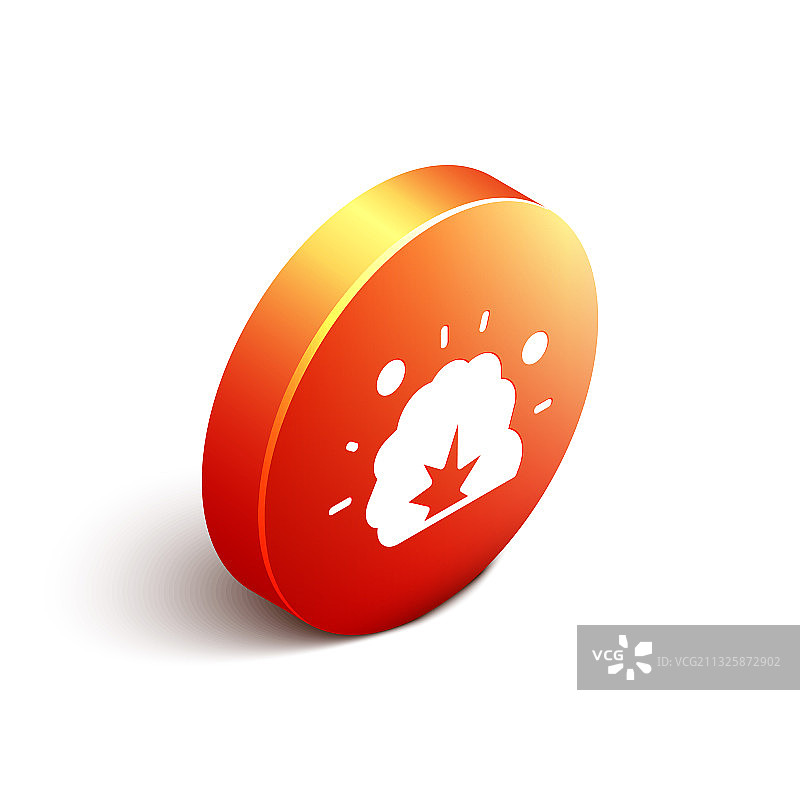 2.5D炸弹爆炸碎片图片素材