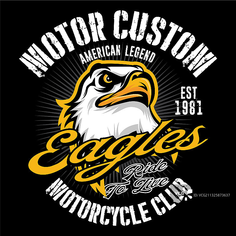 老鹰绘画动物标志美国图片素材