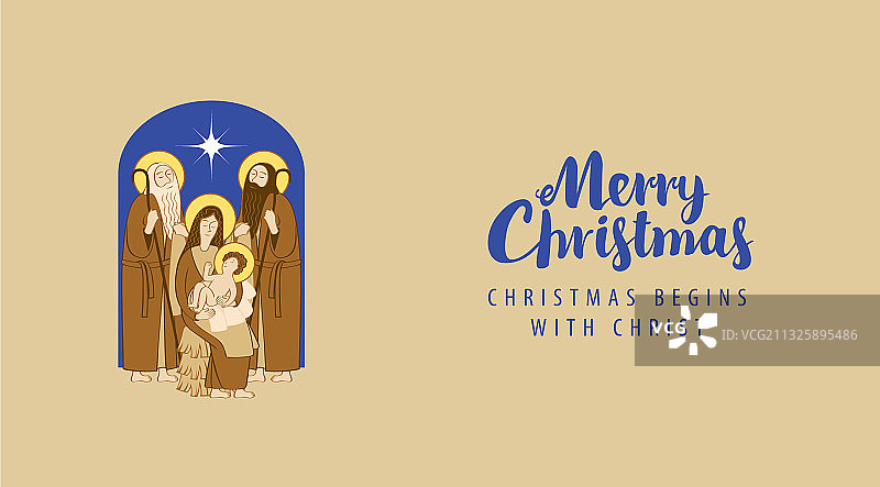 圣诞主题邮政信封图片素材