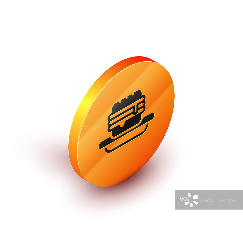 2.5D风格白色背景垃圾食品图标图片素材