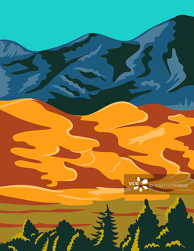 美丽的秋景图片素材