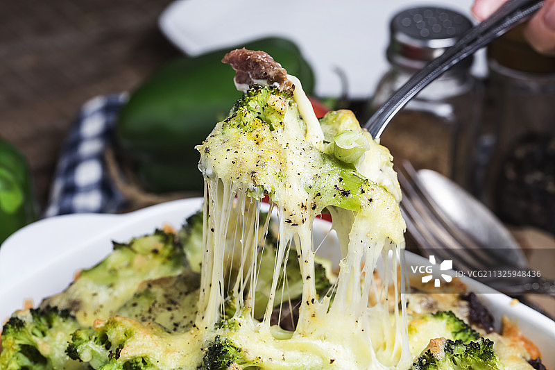 芝士牛肉意大利面图片素材