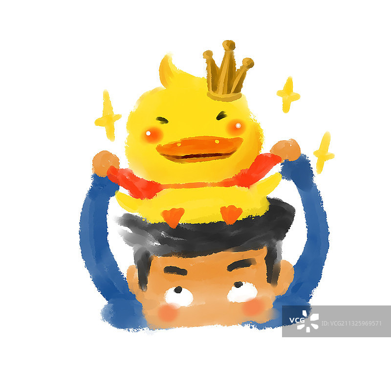 小黄鸭历险记绘本-小王子图片素材