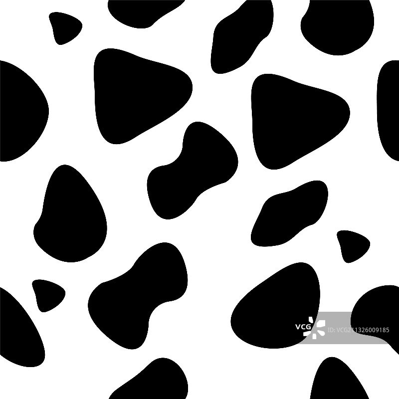 手绘奶牛皮纹理图片素材