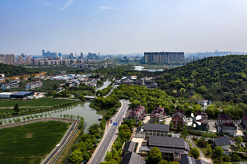 杭州临平区塘栖镇超山名胜风景区图片素材