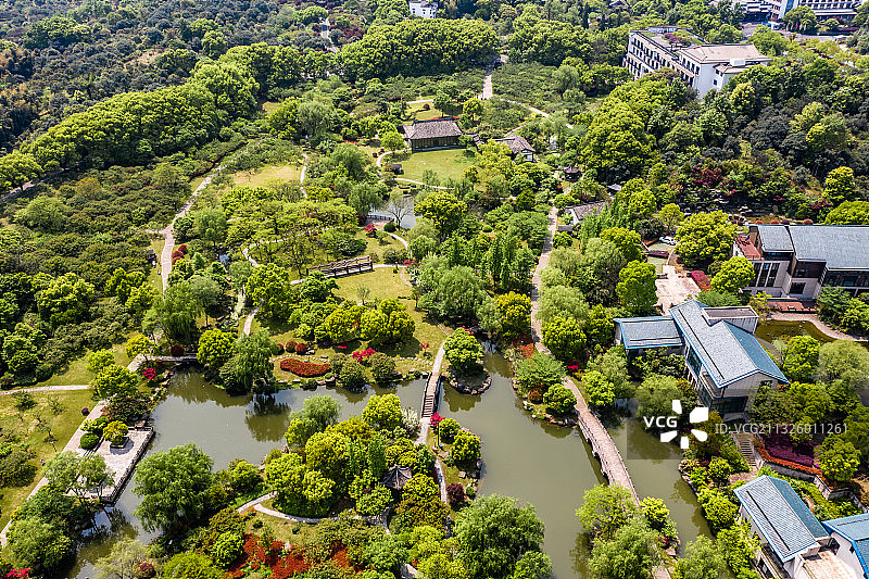 杭州临平区塘栖镇超山名胜风景区图片素材