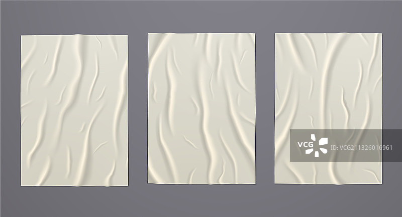 褶皱纹理的湿润胶合纸图片素材