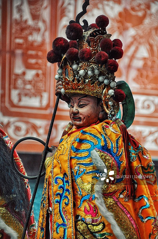 漳州凤霞祖宫 玄天上帝 哪吒三太子图片素材