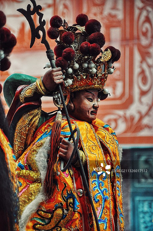 漳州凤霞祖宫 玄天上帝 哪吒三太子图片素材