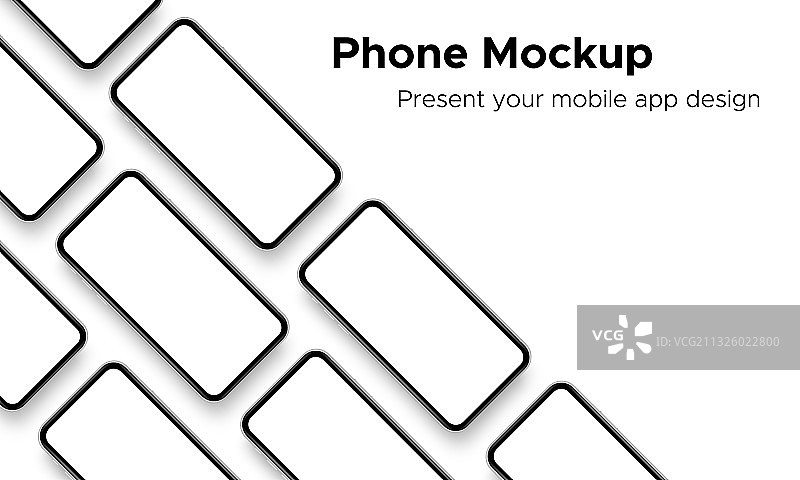 手机App设计智能手机模型图片素材