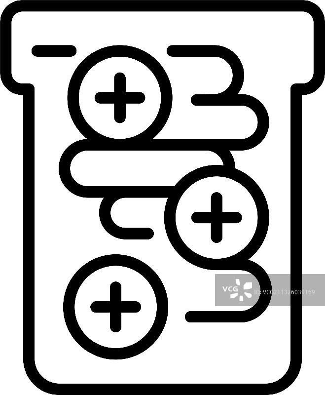 巧克力黄油面包图标轮廓样式图片素材