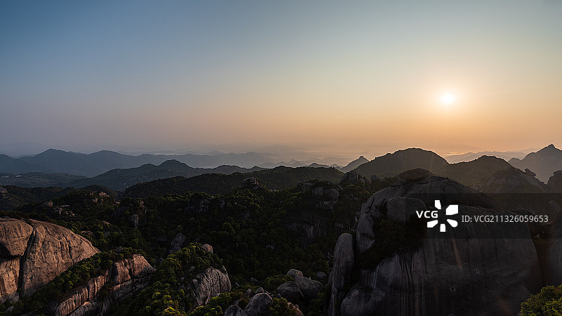 中国福建省漳州市云霄县乌山风景名胜区图片素材