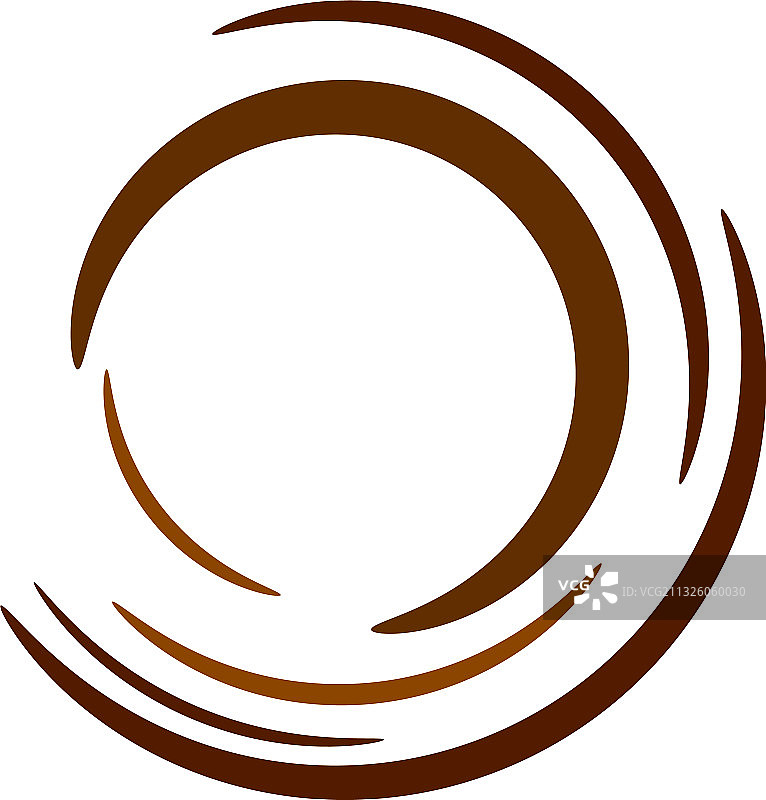 圆形墨水污迹图片素材