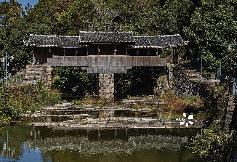 泰顺廊桥文重桥图片素材