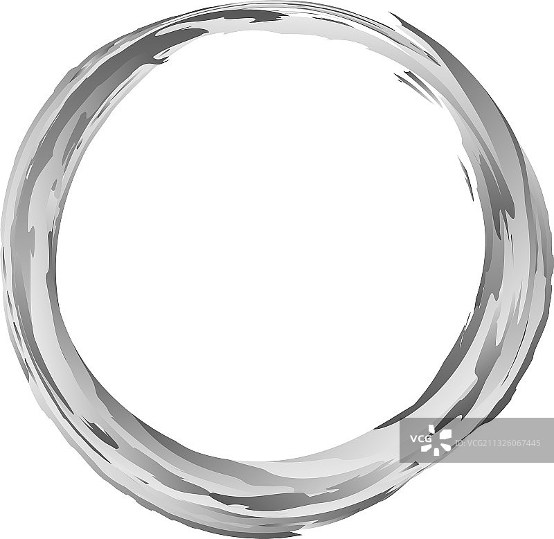 灰色烟雾尘埃圆圈环图片素材