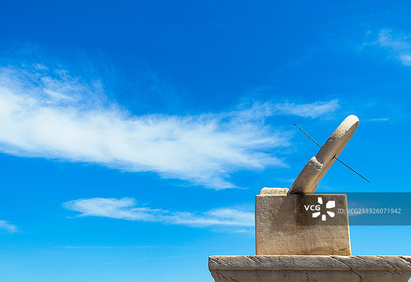 日晷——流动的时间图片素材