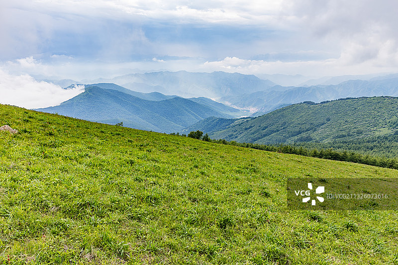 海坨山自然风光图片素材