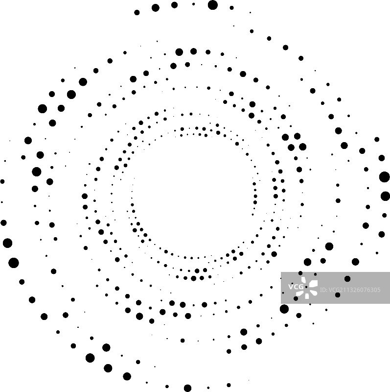 圆点点点，圆螺旋，漩涡，漩涡图片素材