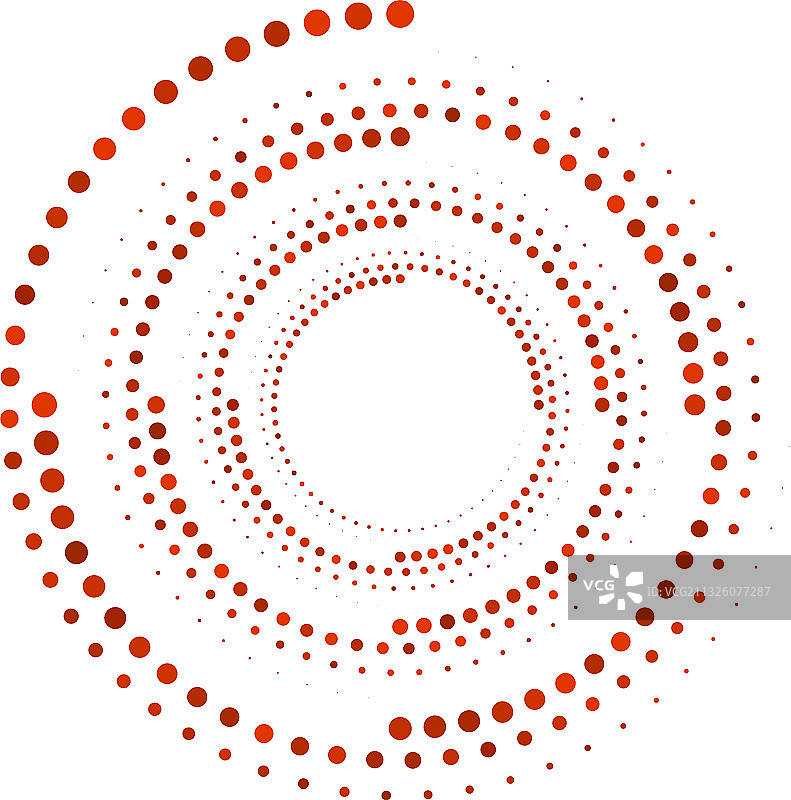 圆点点点，圆螺旋，漩涡，漩涡图片素材