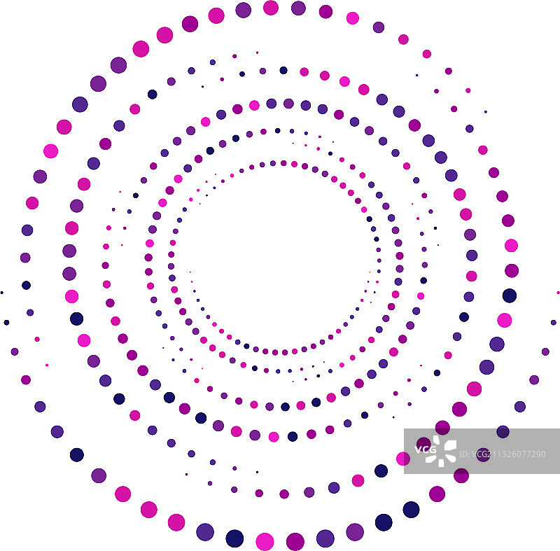 圆点点点，圆螺旋，漩涡，漩涡图片素材