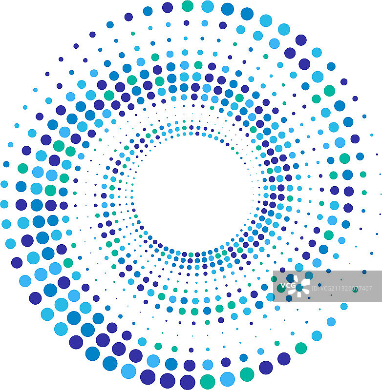 圆点点点，圆螺旋，漩涡，漩涡图片素材