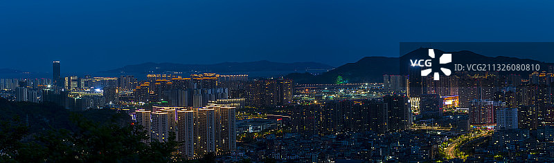 乐清夜景图片素材