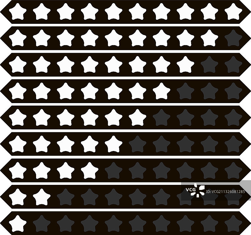 星级评价评估分级概念图片素材