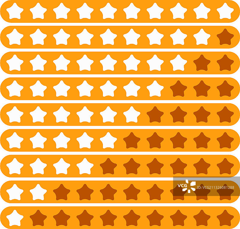 星级评价评估分级概念图片素材