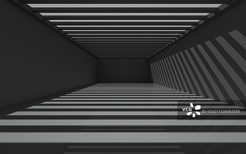 黑色人造空间三维图形图片素材