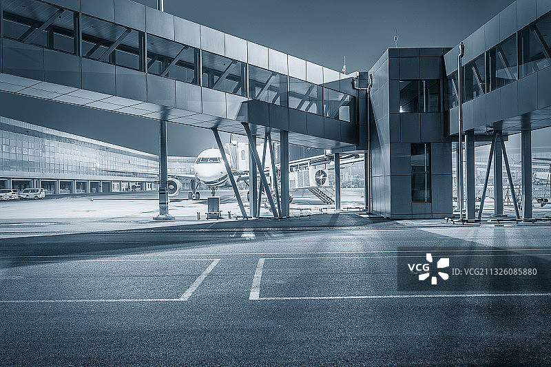 机场路面图片素材