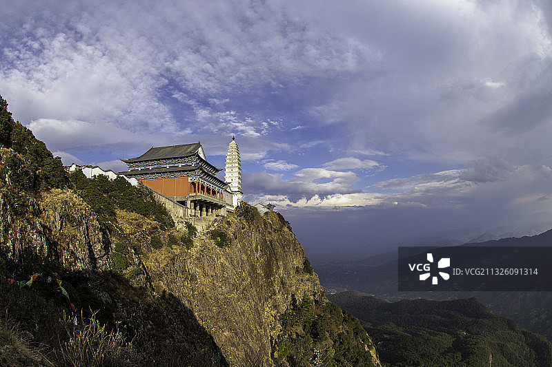大理鸡足山图片素材