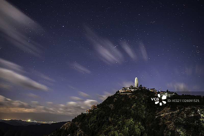 鸡足山（猎户座）图片素材