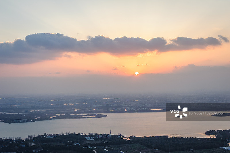 剑门俯瞰图片素材