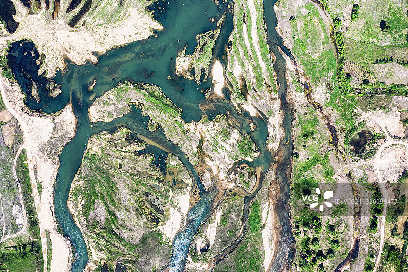 信阳淮河航拍图片素材