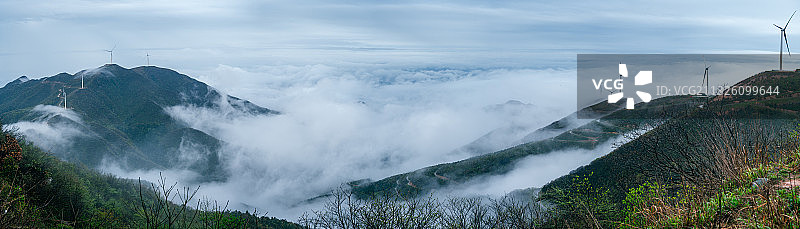 大熊山云海图片素材
