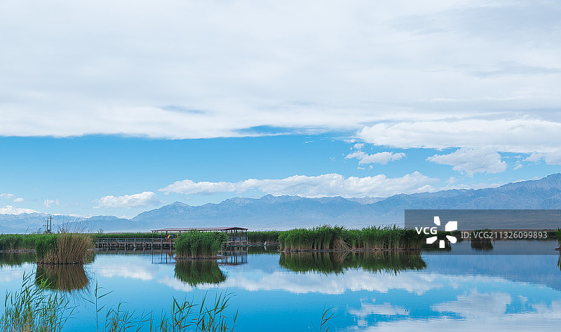 博斯腾湖图片素材