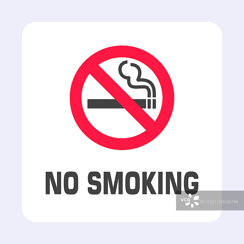 禁止吸烟标志，隔离的禁止标志图标图片素材