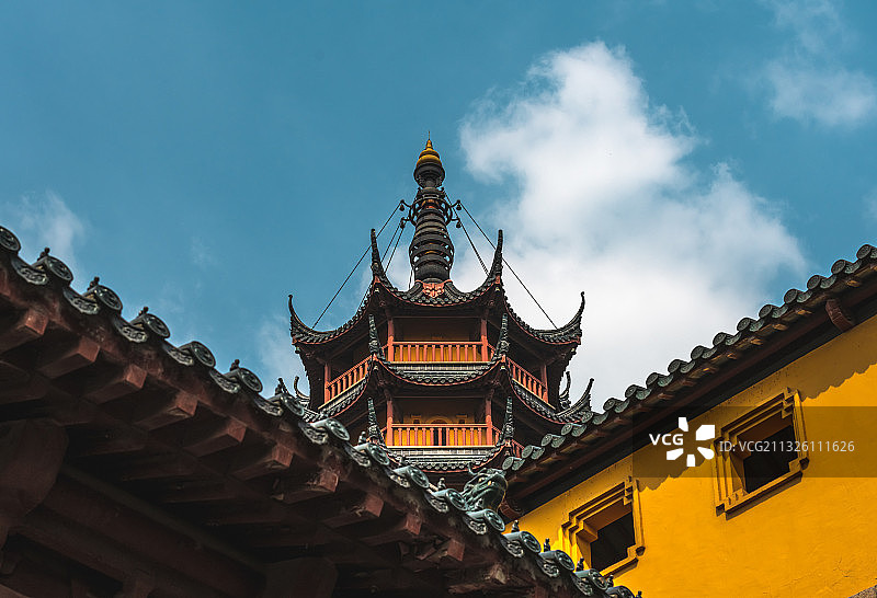 镇江金山寺图片素材