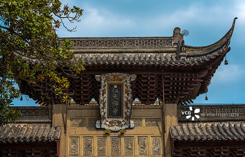 镇江江天禅寺图片素材