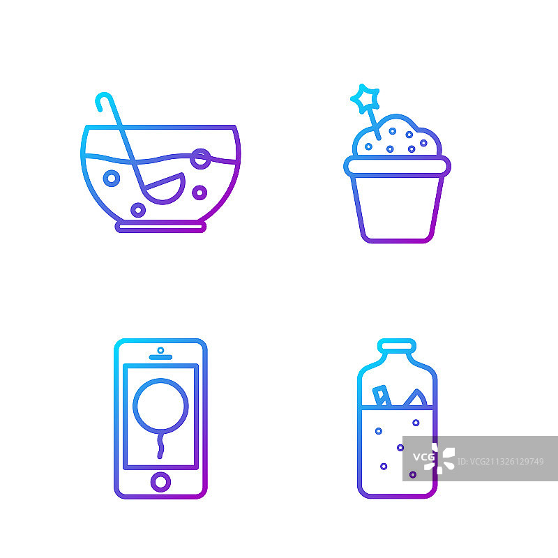 生日祝福语热红酒手机图片素材