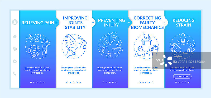 身体治疗引导模板图片素材