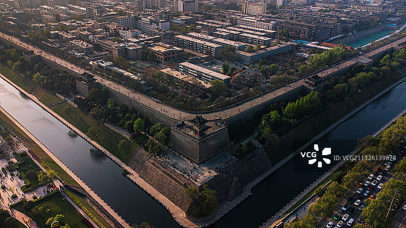 西安角楼图片素材