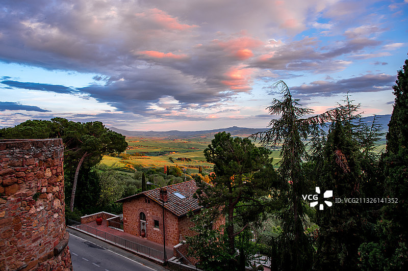 皮恩扎古镇图片素材