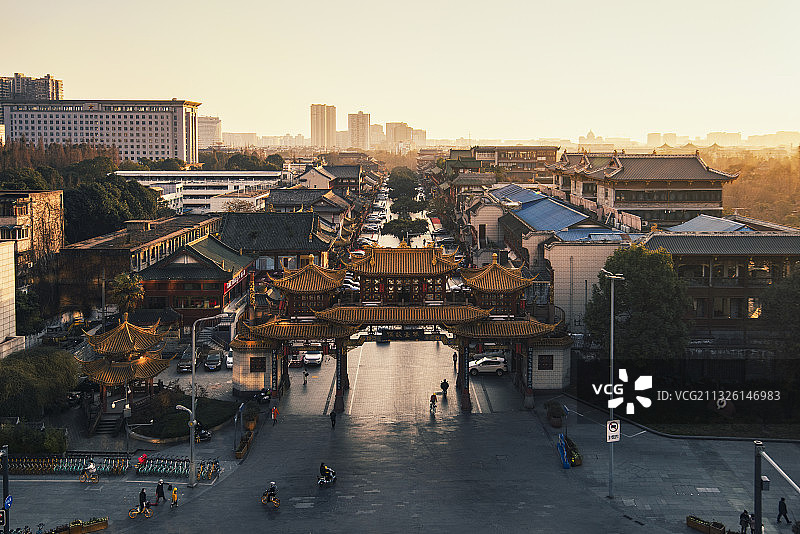 琴台路图片素材