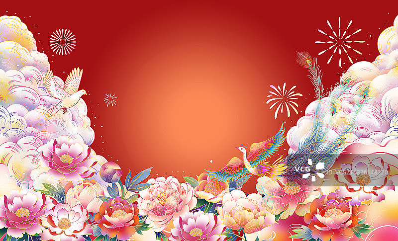 北京建筑国潮风插画图片素材