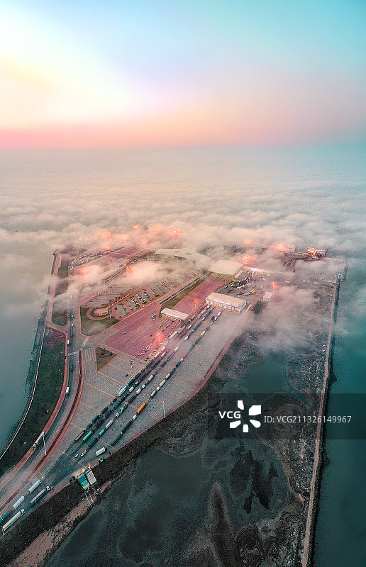 中国广东省湛江市徐闻县徐闻港图片素材