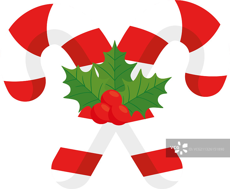 圣诞节糖果装饰图片素材